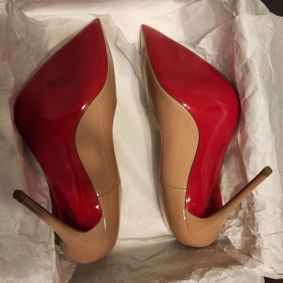 NUDE Christian Louboutin Pumps - Picture 2 of 9